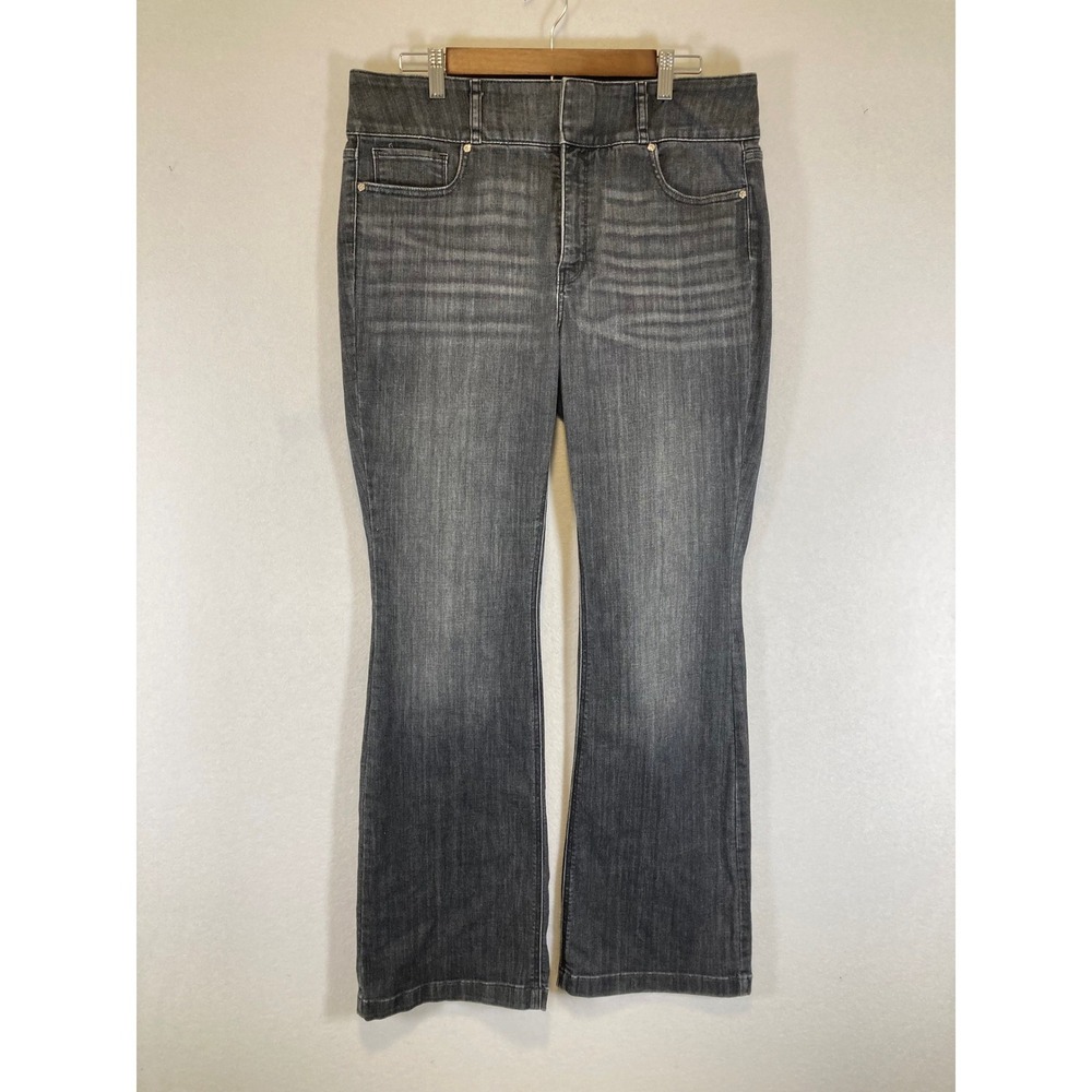 Chic White House Black Market Women 12 Grey Extra‎ High Rise Skinny Flare Jeans